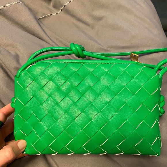 Leather Mini Loop Camera Bag - Picture 8 of 9